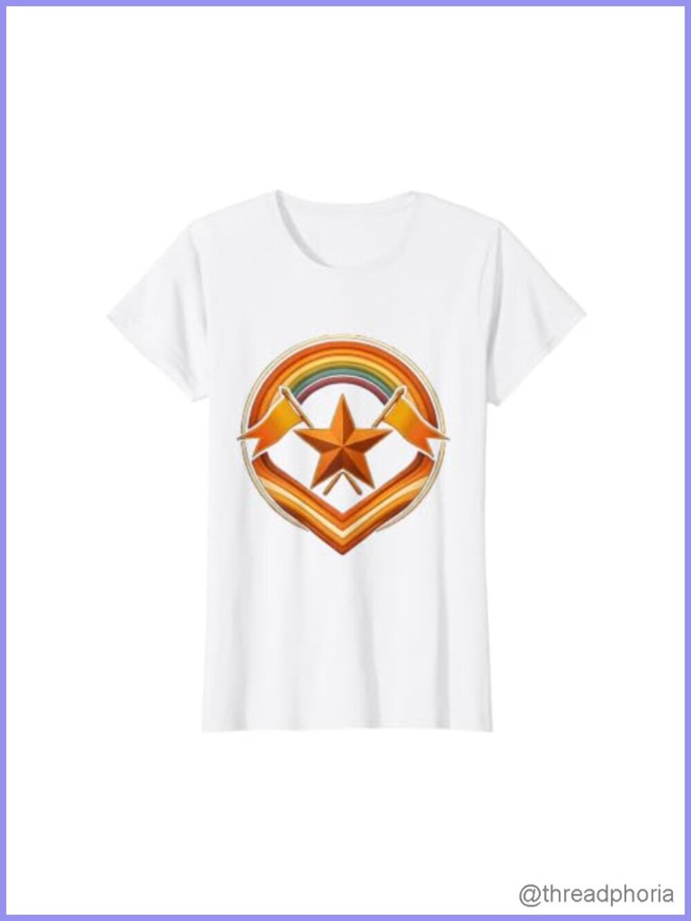 Retro Varsity Jacket Championship Patch Graphic T-Shirt